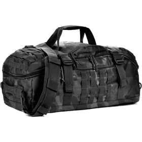 3 In 1 Military Backpack Travel Duffle Bag For Weekender Gym Traveling Workout Deployment (Option: Blackcamo)